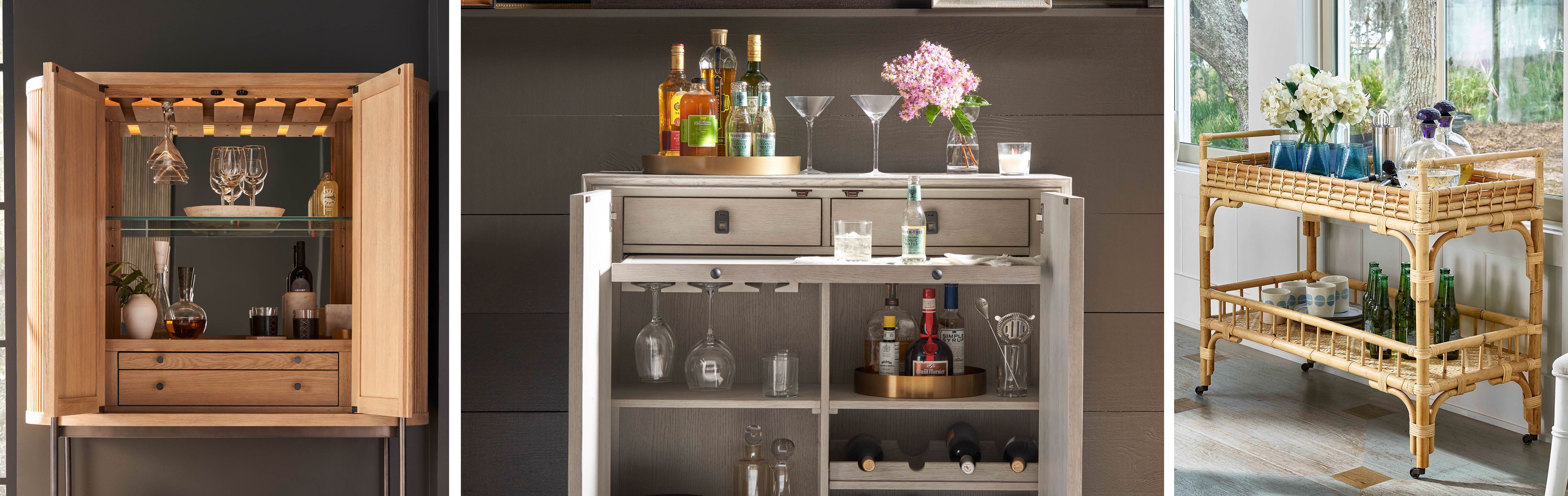 Category- Dining Bar carts & cabinets